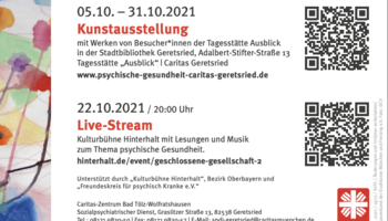 Plakat - 35 Jahre Sozialpsychiatrischer Dienst | © Caritas München und Oberbayern